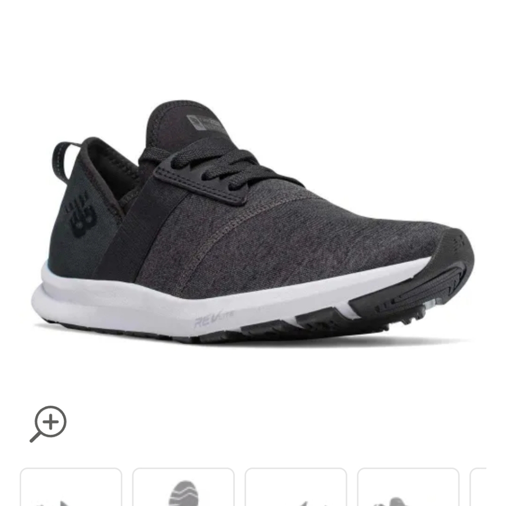 New Balance Black and Gray Athletic Shoes